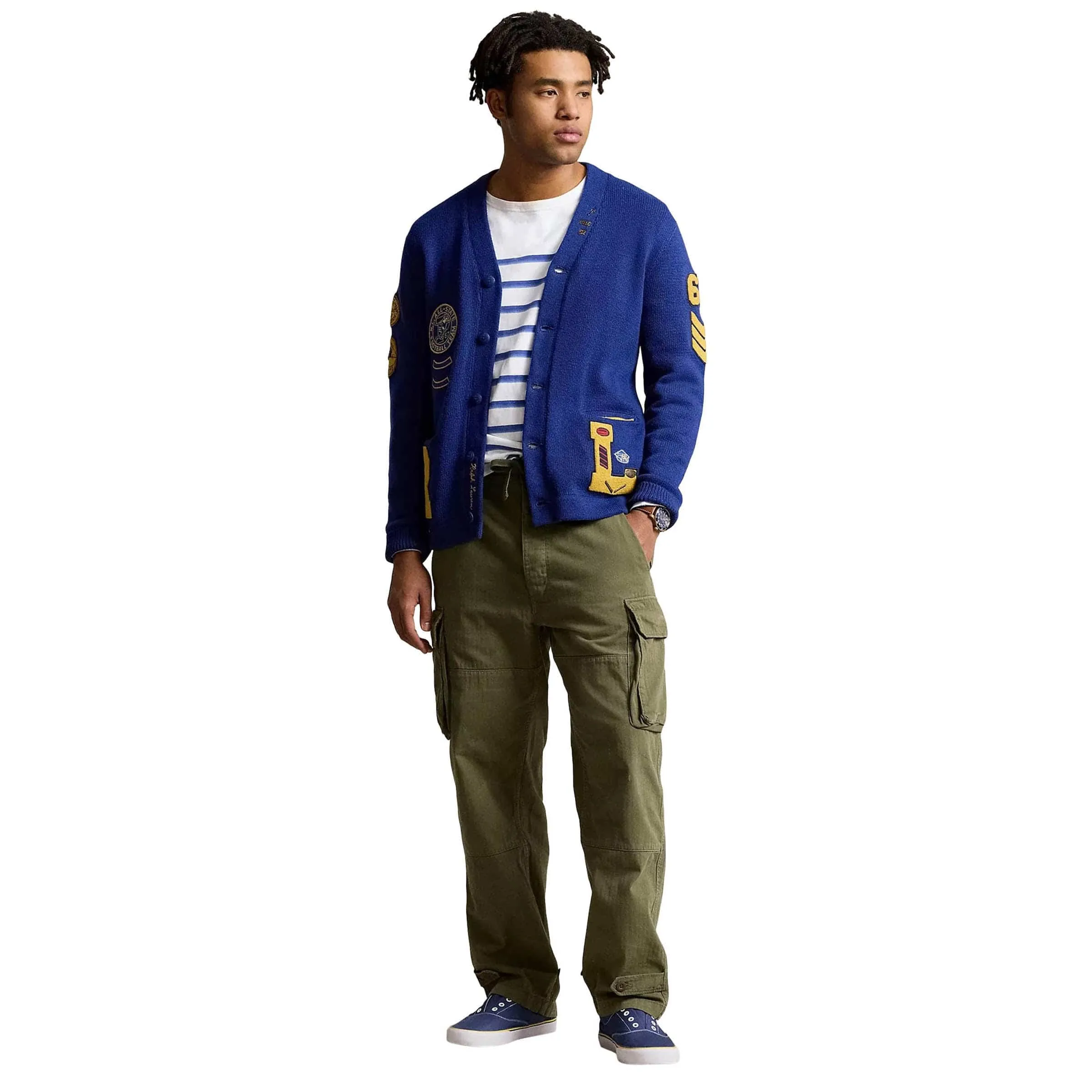 ARSITY CARDIGAN SWEATER