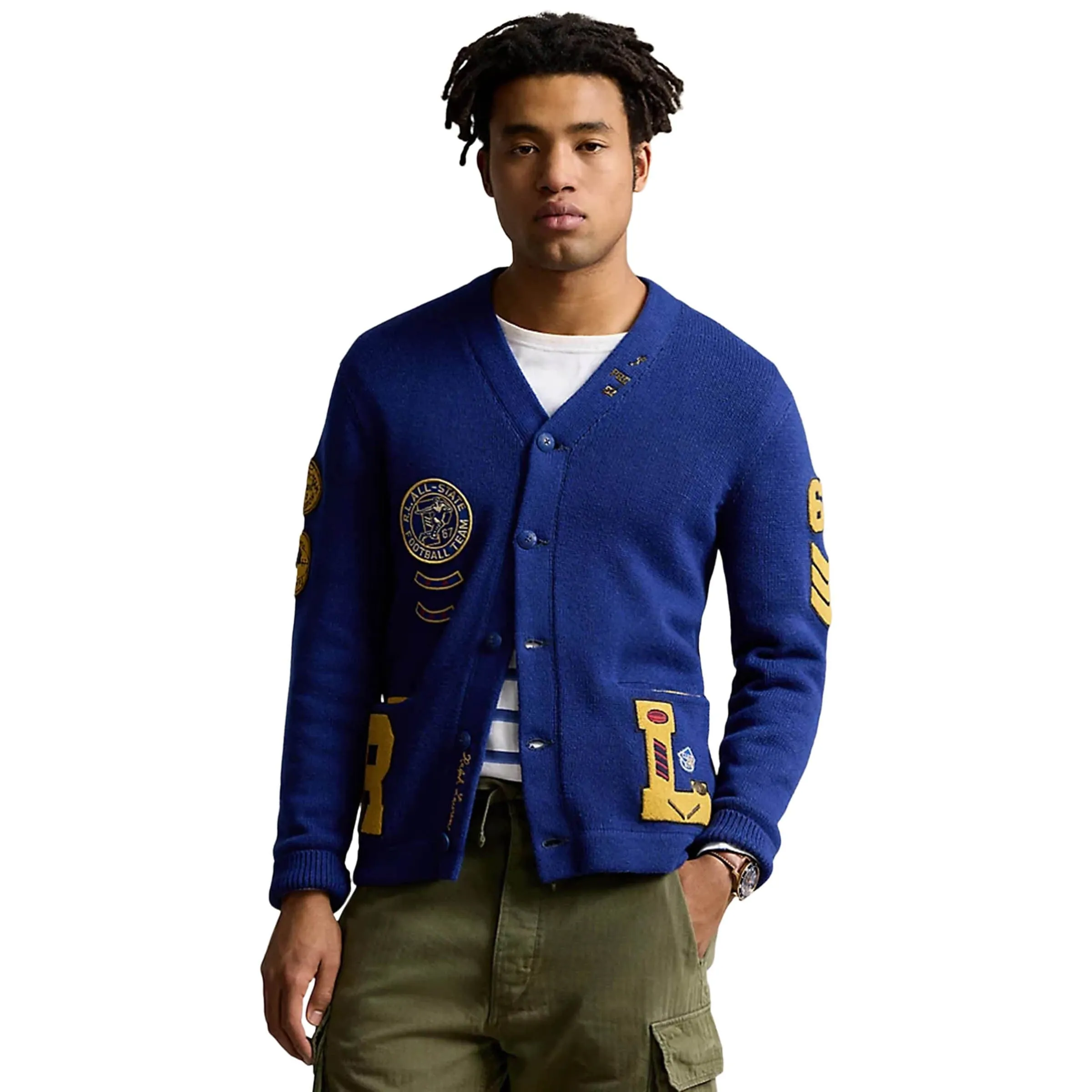 ARSITY CARDIGAN SWEATER