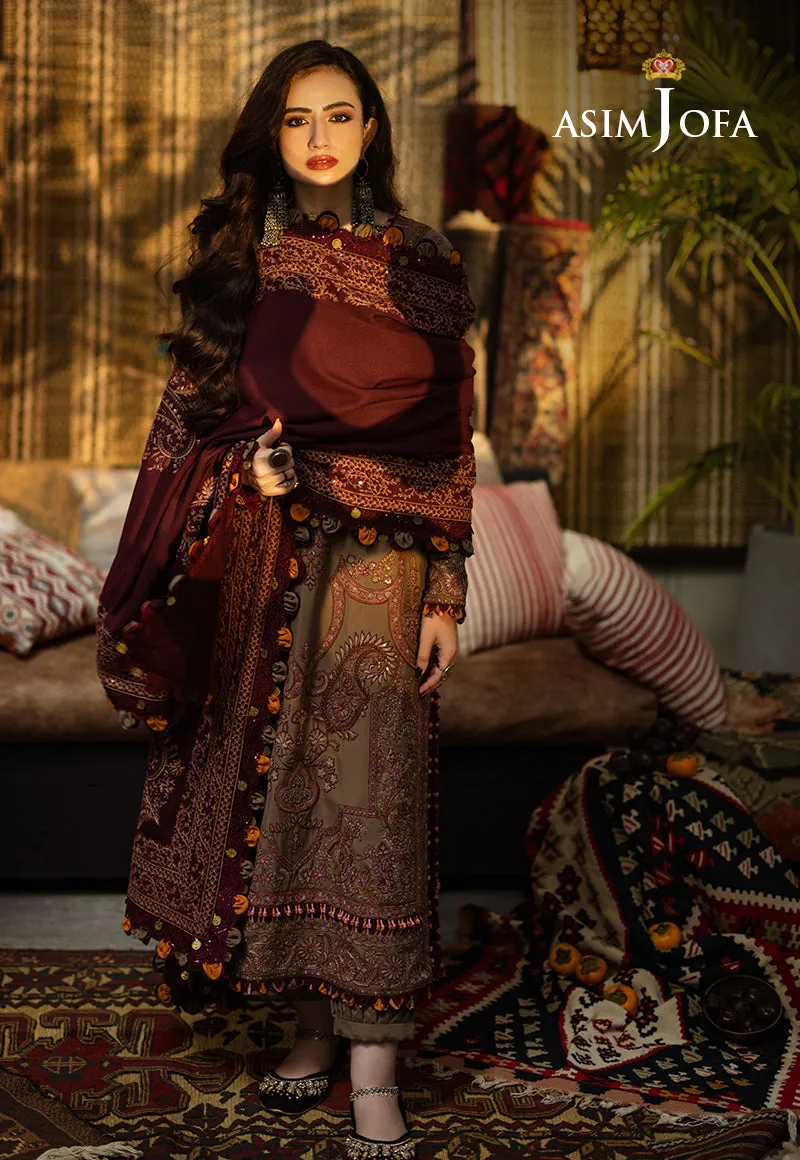 Asim Jofa Kashmiri Taanka Winter Collection – AJKT-11