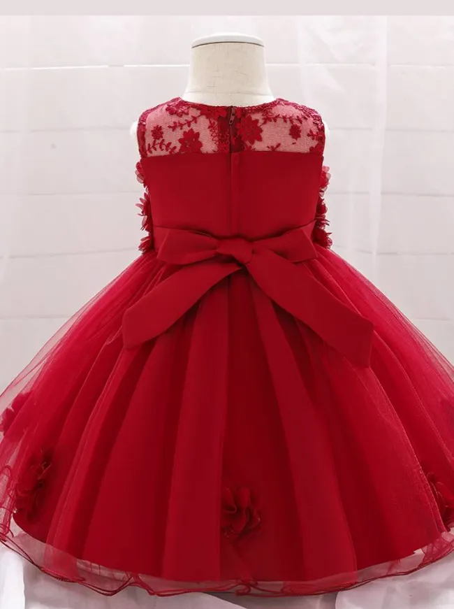 Baby Cute Little Flower Special Occasion Dress