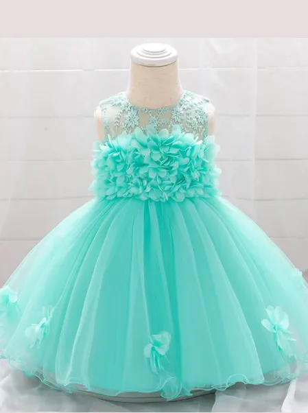 Baby Cute Little Flower Special Occasion Dress
