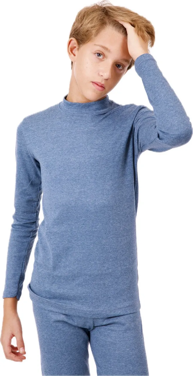 Boy`s Primo Half Collar Thermal Set (Lycra Plush)