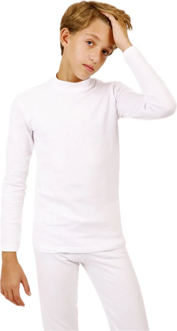 Boy`s Primo Half Collar Thermal Set (Lycra Plush)