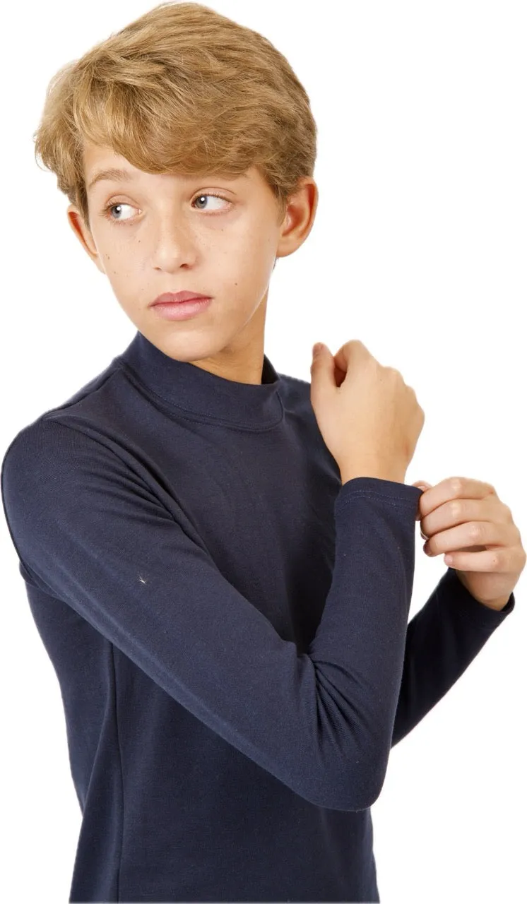 Boy`s Primo Half Collar Thermal Set (Lycra Plush)