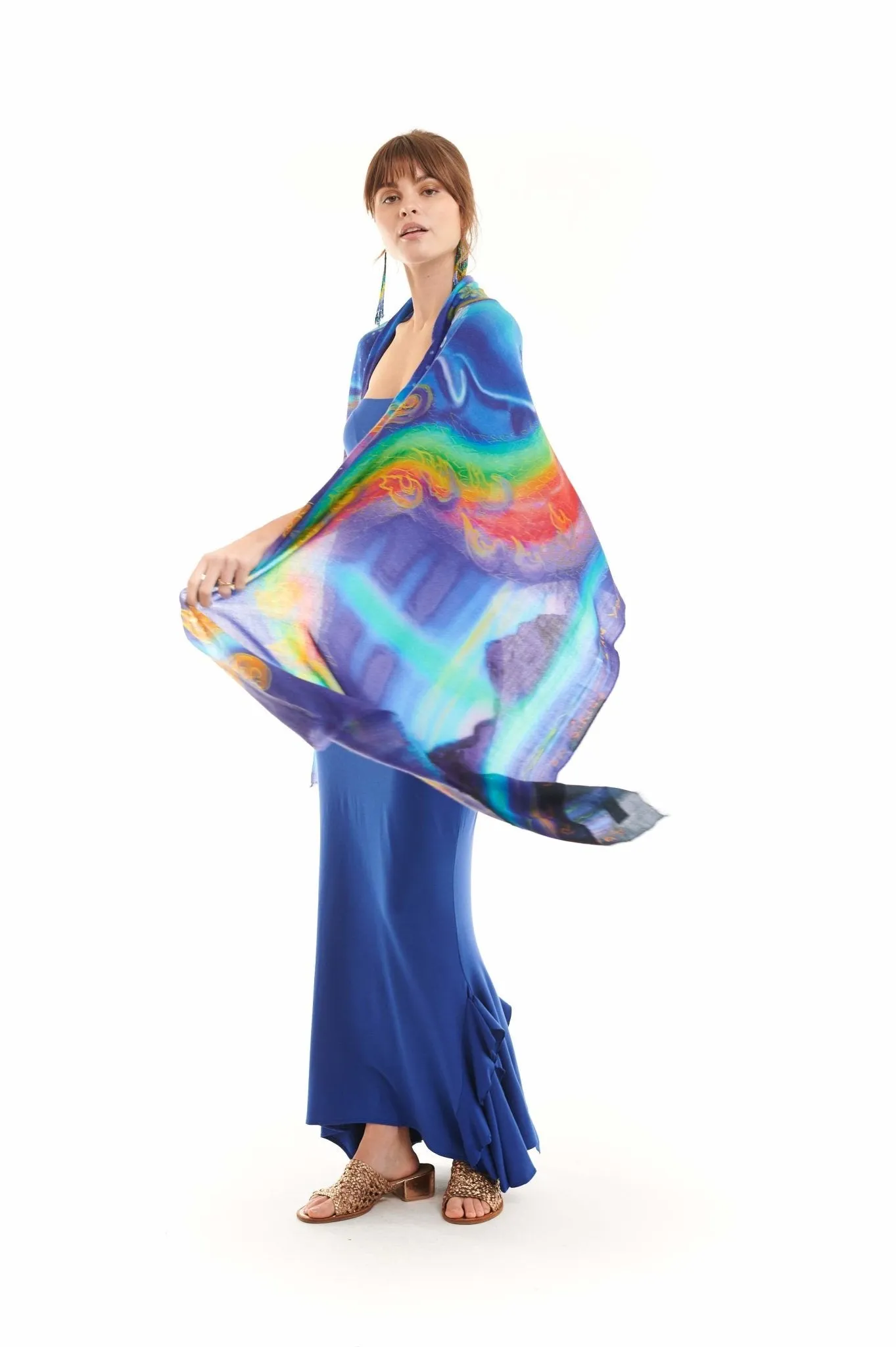 CASHMERE DHARMA SHAWL- TANTRIC UNION