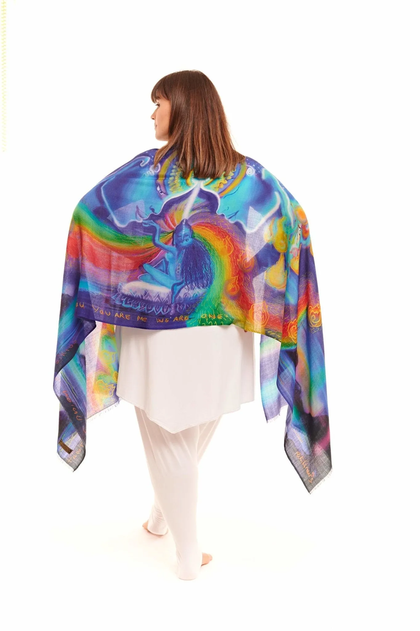 CASHMERE DHARMA SHAWL- TANTRIC UNION