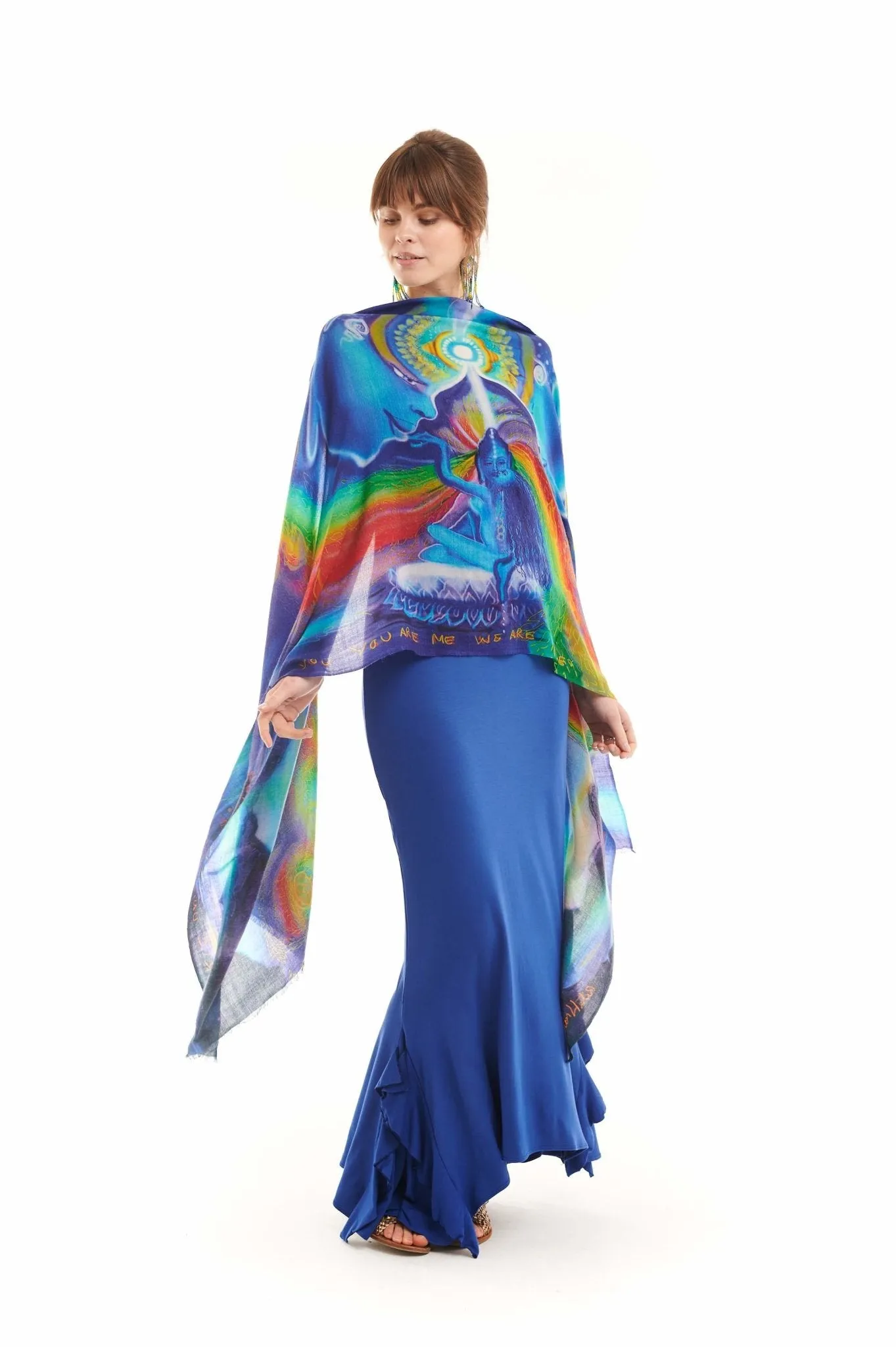 CASHMERE DHARMA SHAWL- TANTRIC UNION