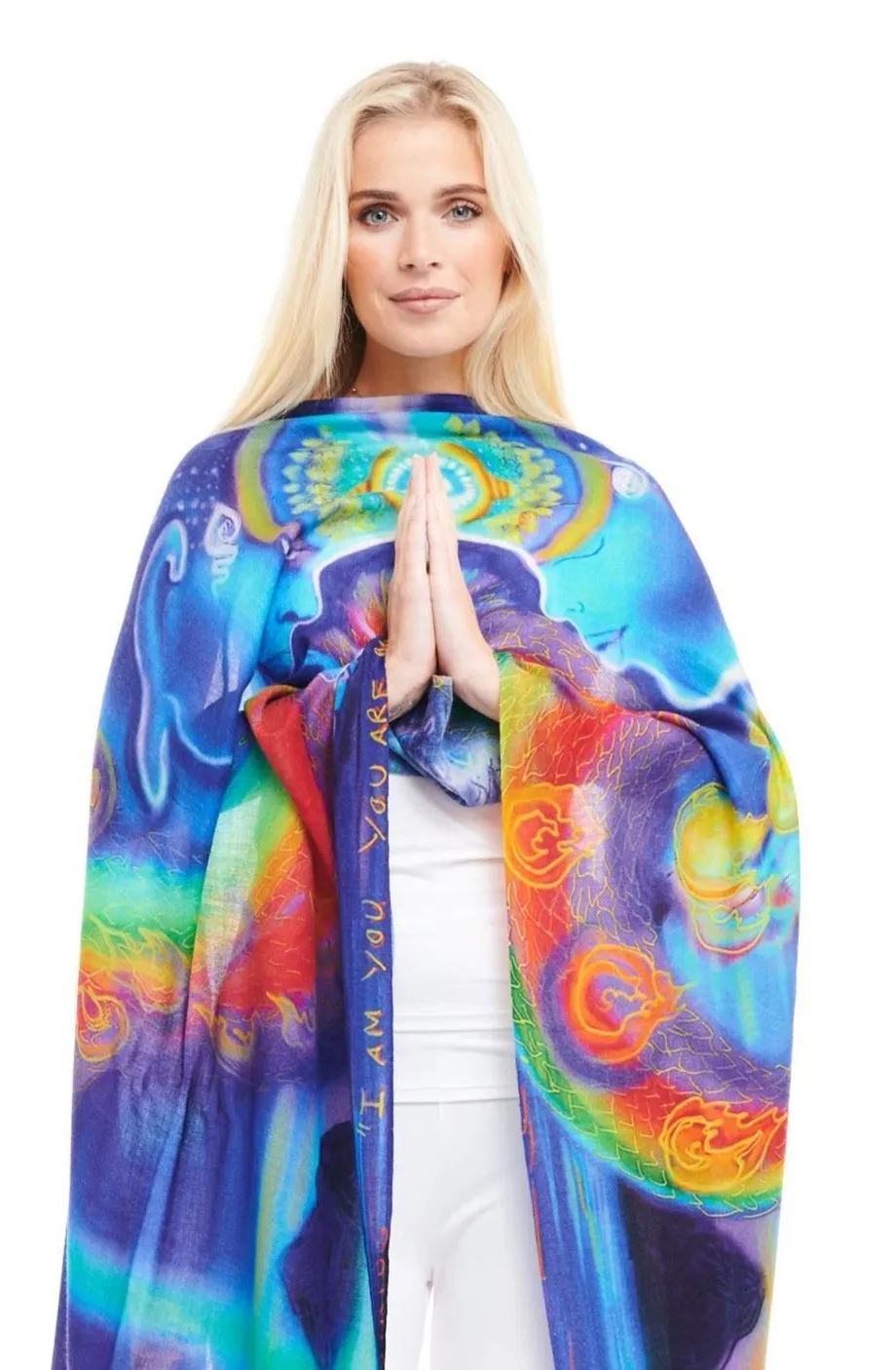 CASHMERE DHARMA SHAWL- TANTRIC UNION