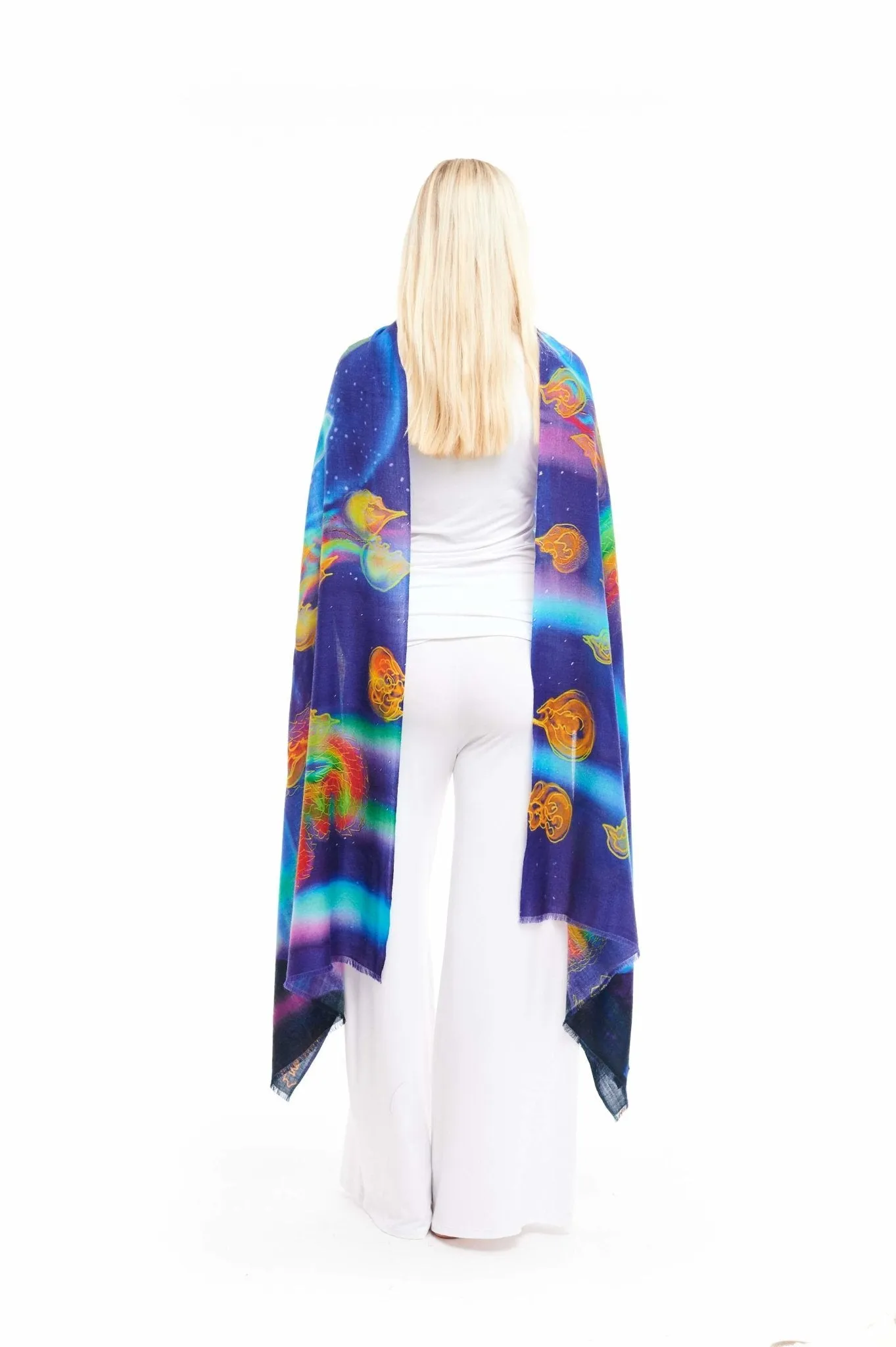 CASHMERE DHARMA SHAWL- TANTRIC UNION