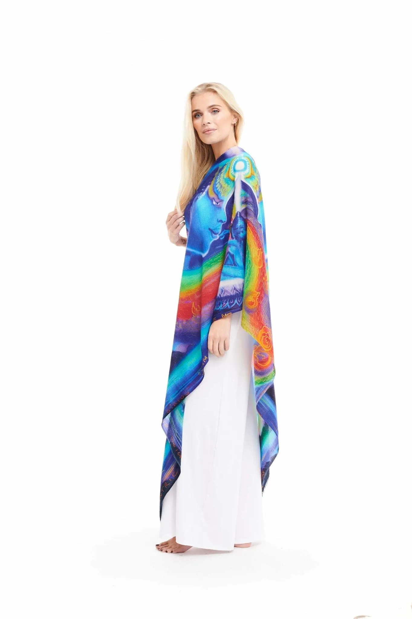 CASHMERE DHARMA SHAWL- TANTRIC UNION