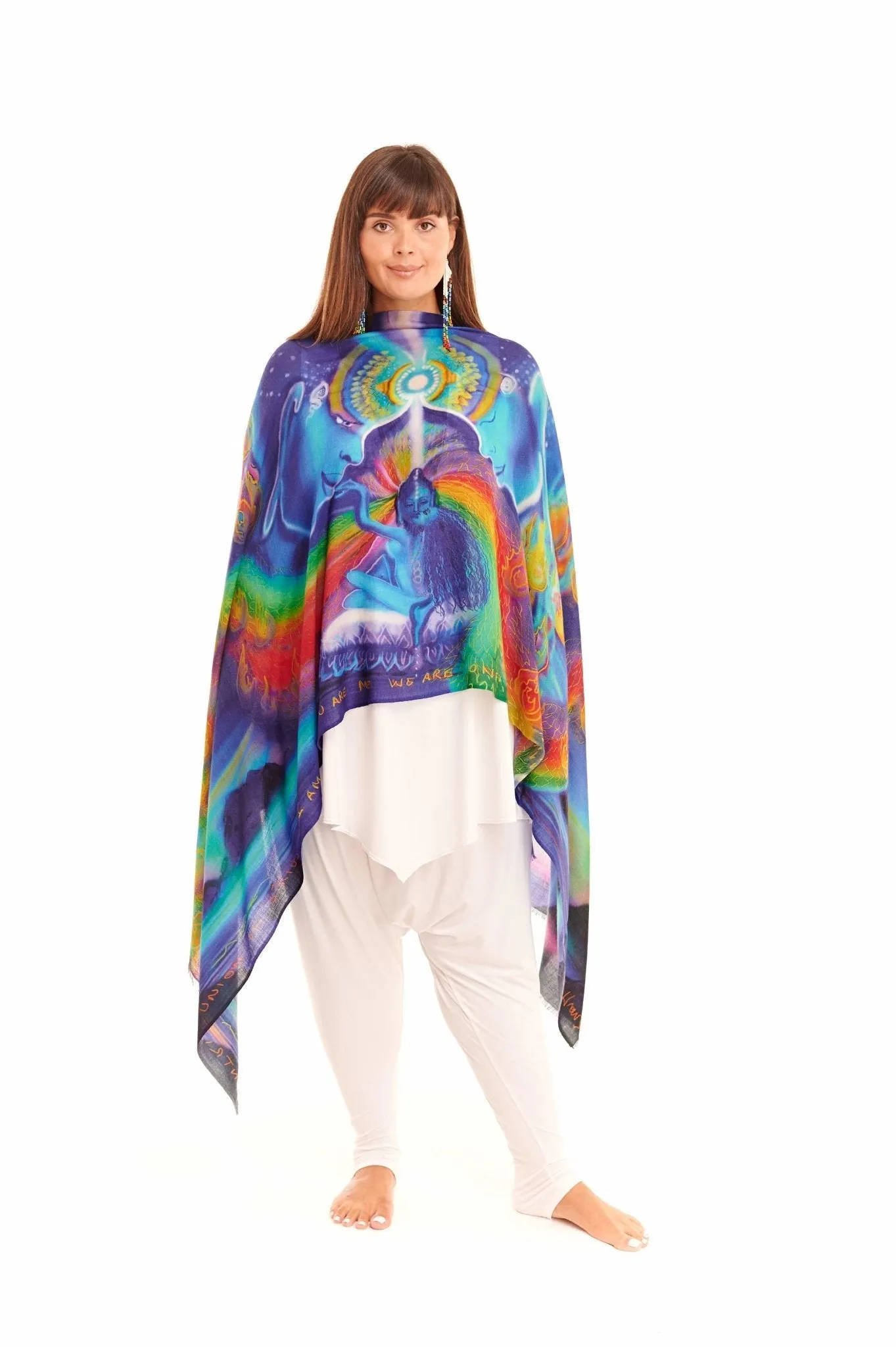 CASHMERE DHARMA SHAWL- TANTRIC UNION