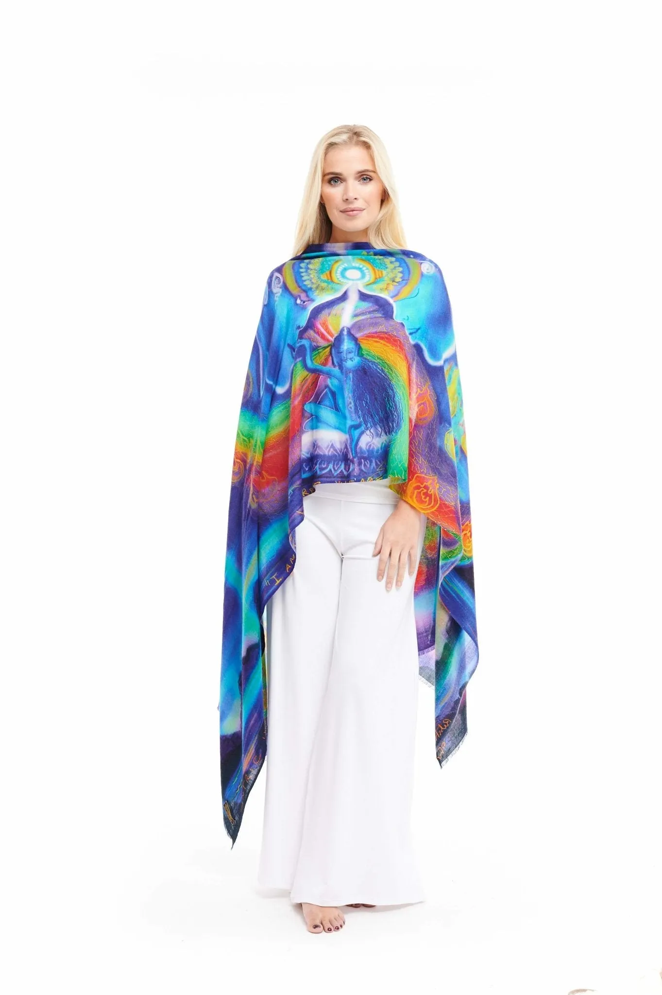 CASHMERE DHARMA SHAWL- TANTRIC UNION