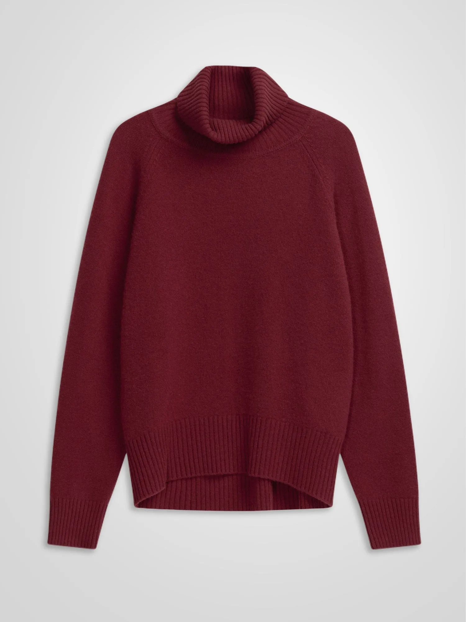 cashmere sweater "Milano" - Bordeaux