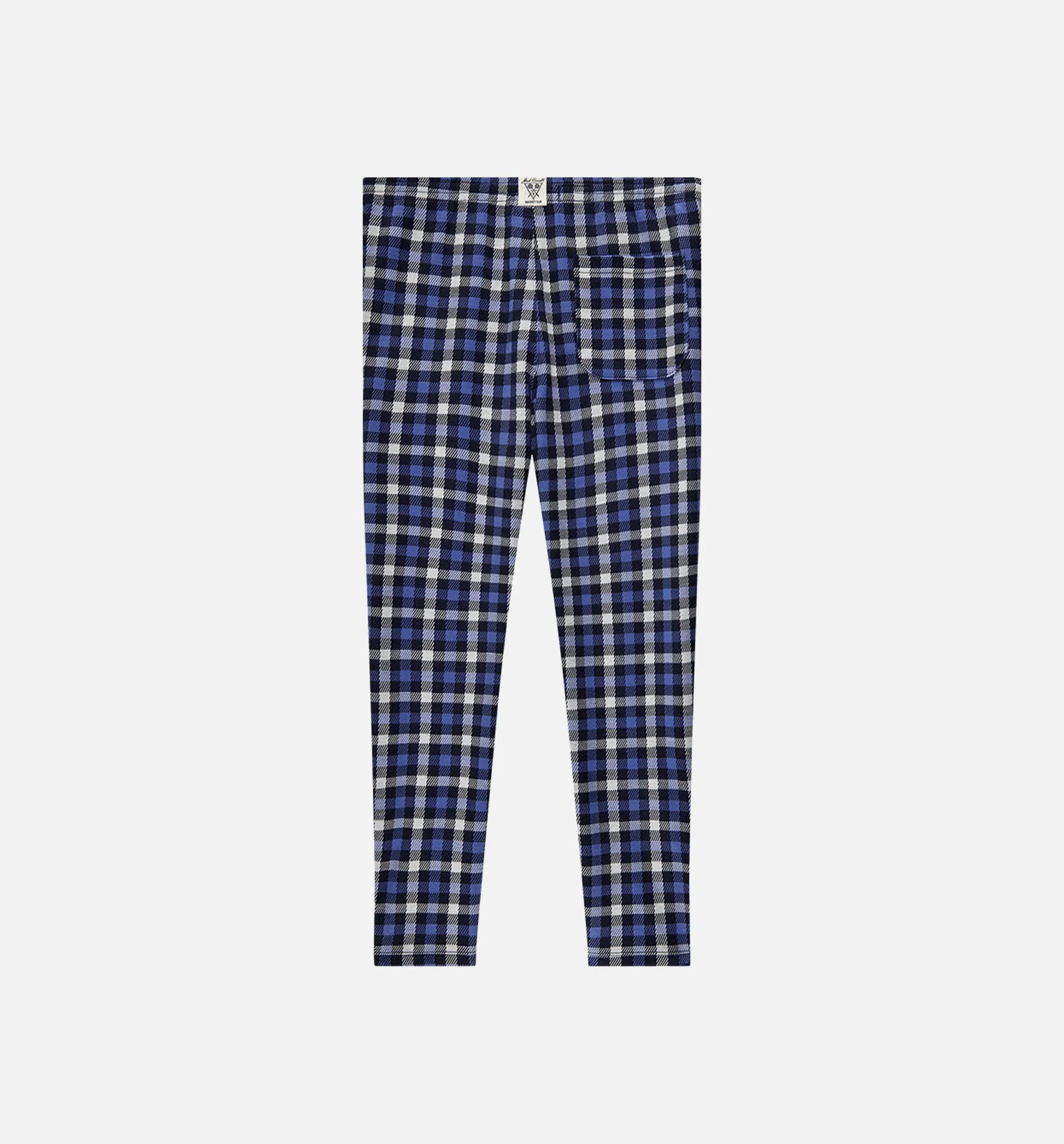 Converse X Todd Snyder Plaid Jogger Mens Pant - Navy/Black
