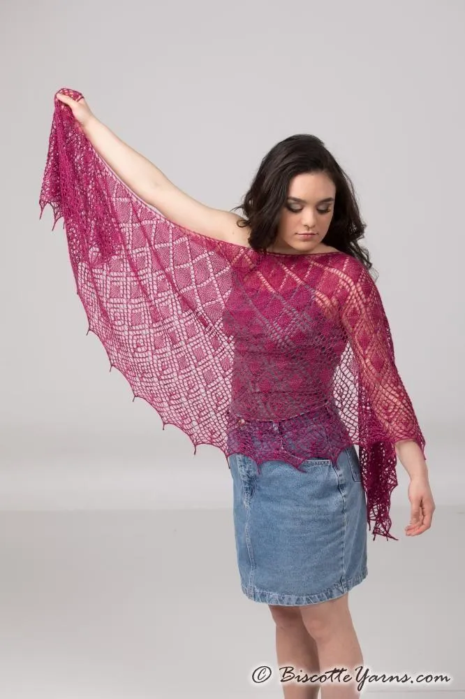 Crystallace - Shawl Pattern
