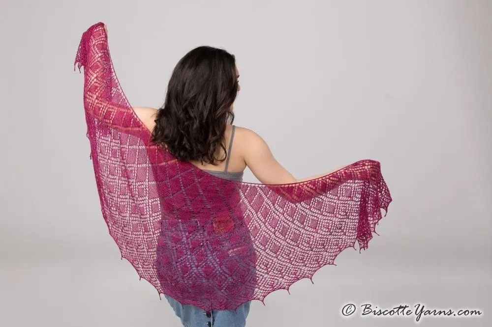 Crystallace - Shawl Pattern
