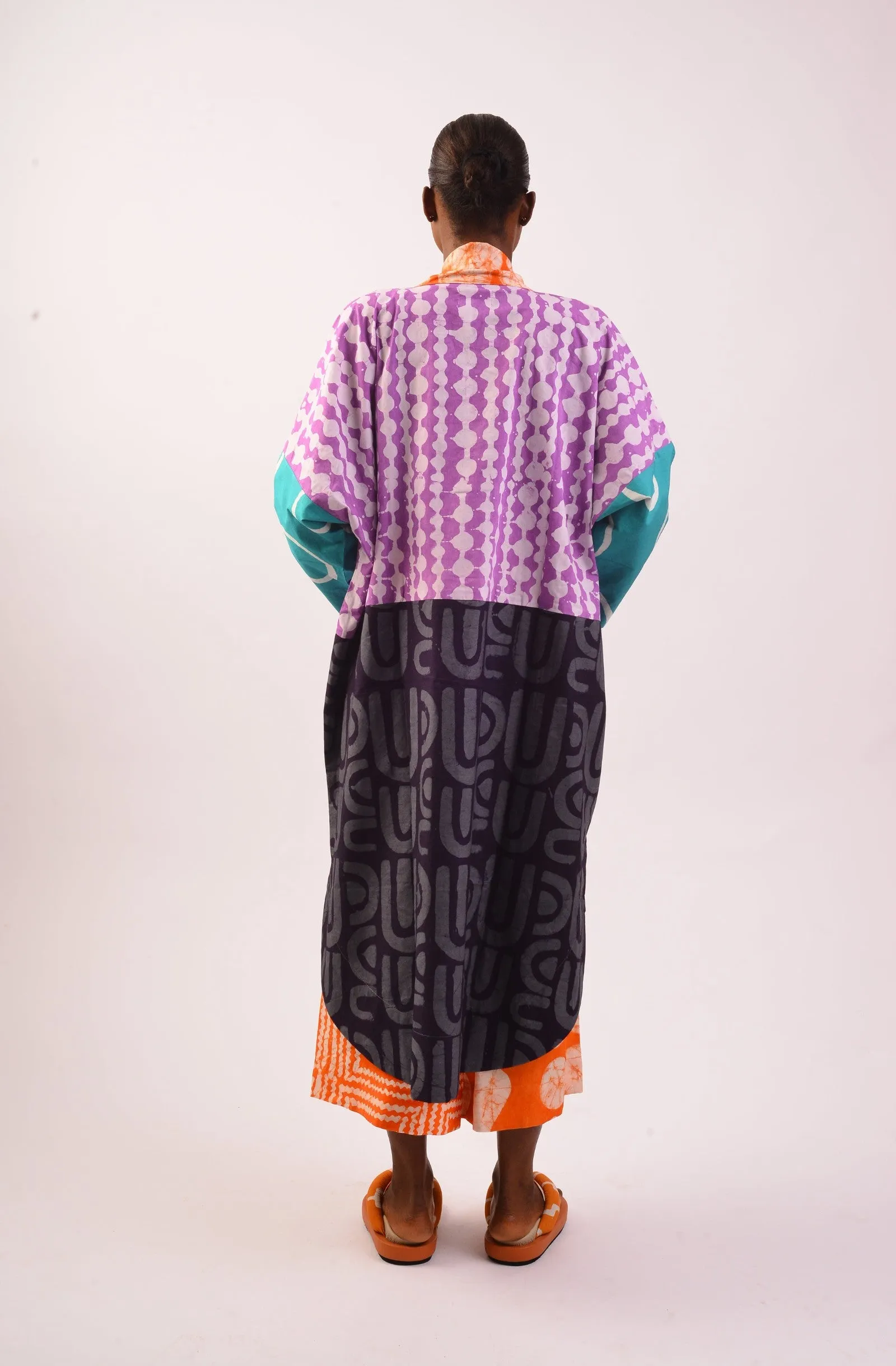 Dye Lab Lilac Shirt Agbada