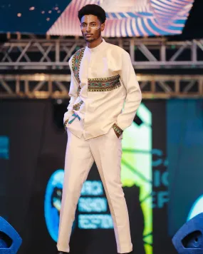 Elegant Simplicity in Habesha Shirt Modern Habesha Men's Outfit