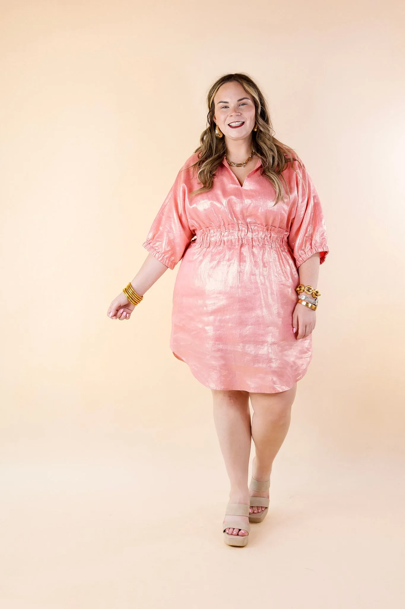 Emily McCarthy | Palmer Dress in Conch (Pink)