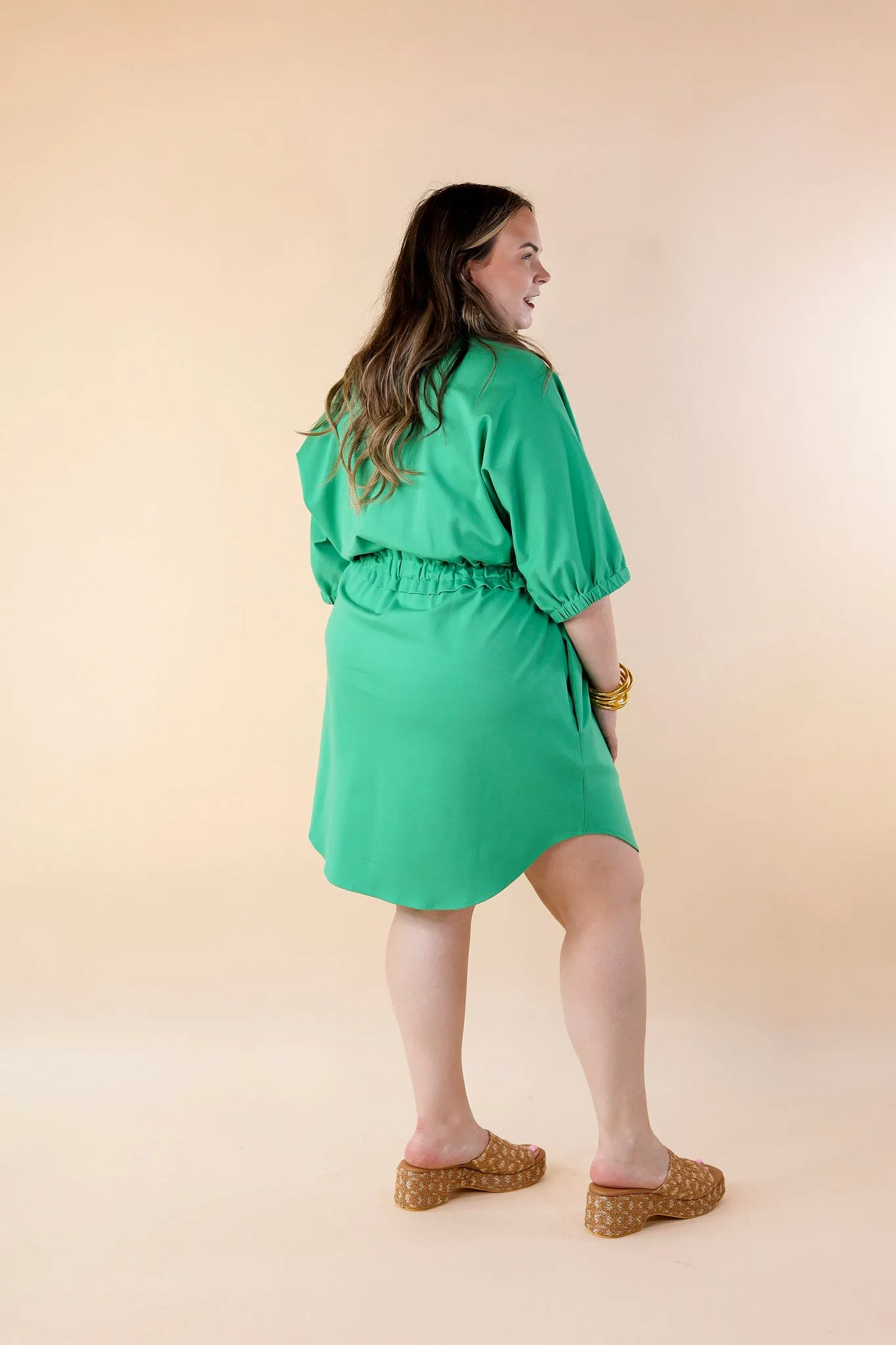 Emily McCarthy | Palmer Dress in Green