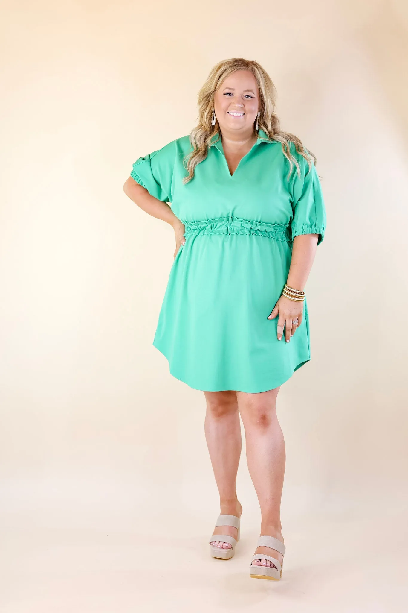 Emily McCarthy | Palmer Dress in Green