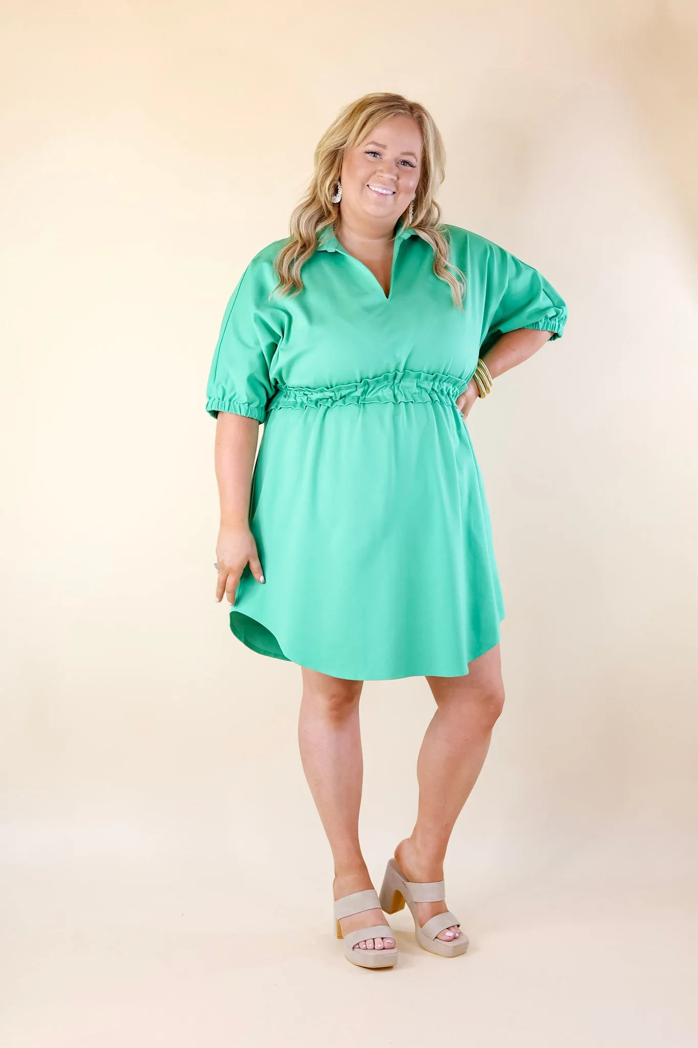 Emily McCarthy | Palmer Dress in Green