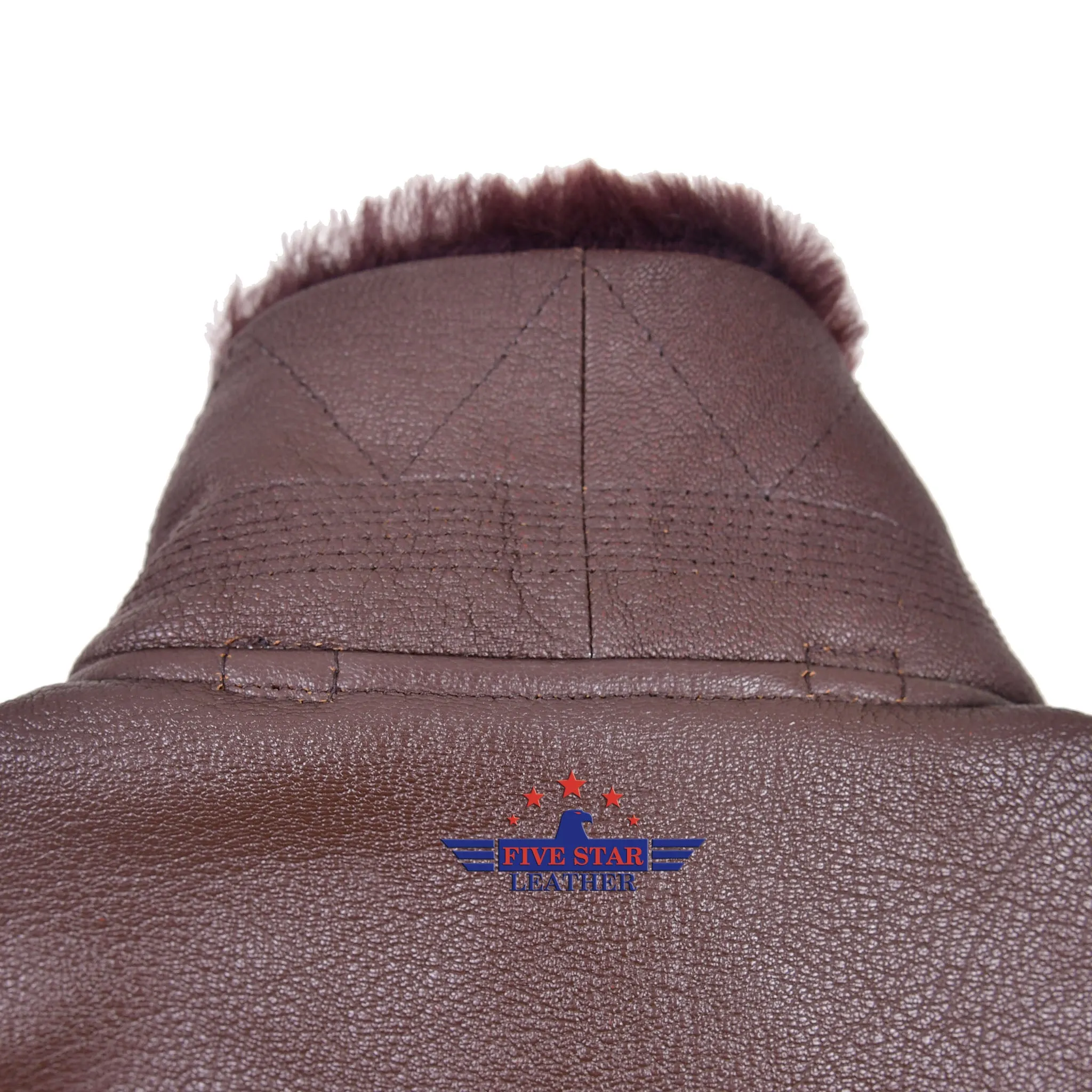 FiveStar Leather Repro G1 Cagleco Sportswear Jacket Mid Brown Goatskin