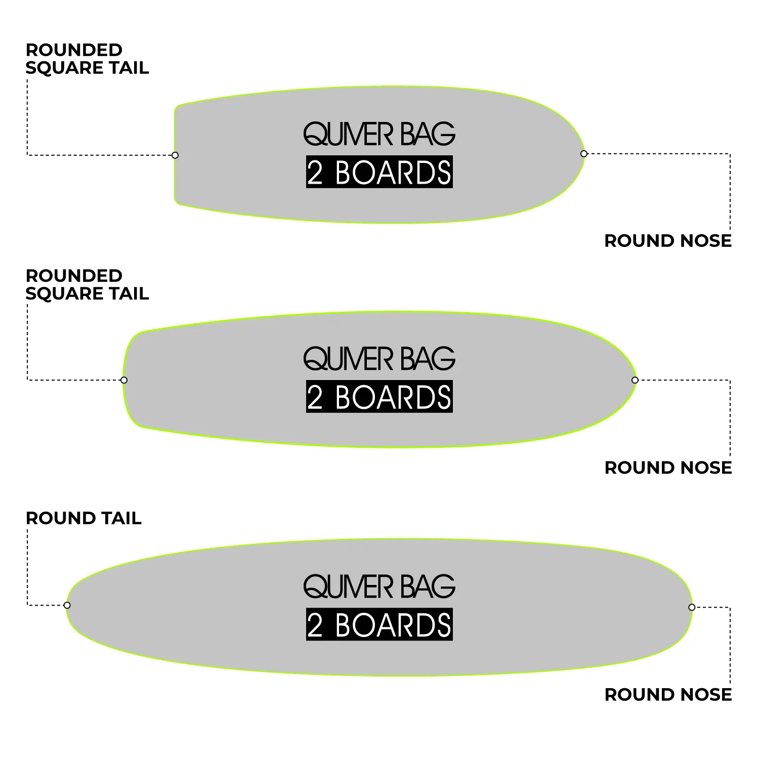 GONG | Surf Quiver Bag