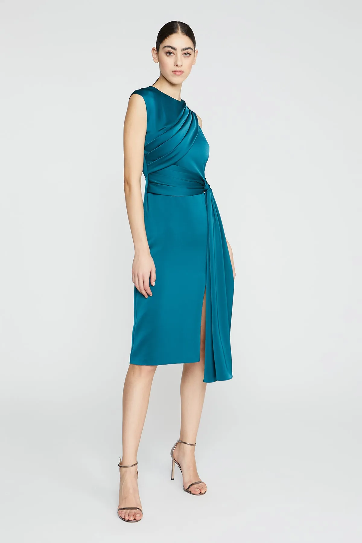 Josie Draped Cocktail Dress