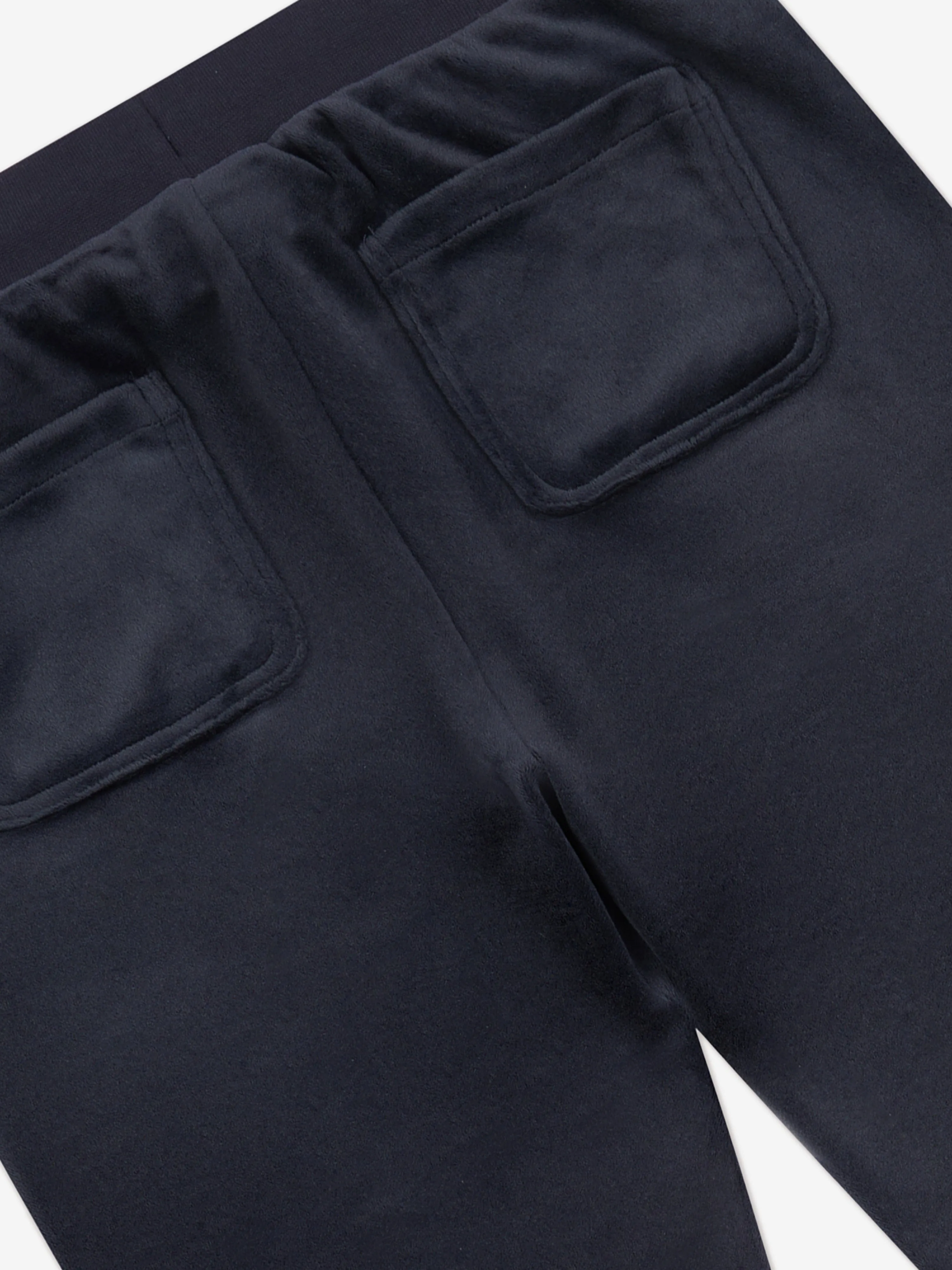 Juicy Couture Girls Diamante Logo Bootcut Joggers in Navy