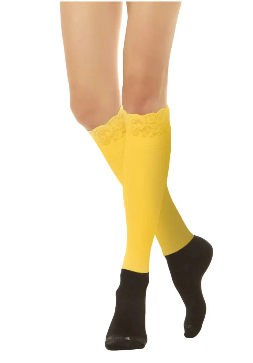 Lacie Lace Knee Hi's - Socks in Multiple Colors