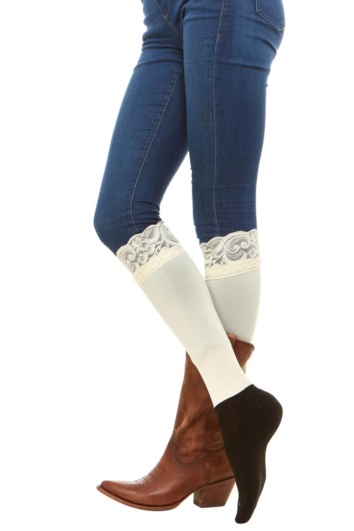Lacie Lace Knee Hi's - Socks in Multiple Colors