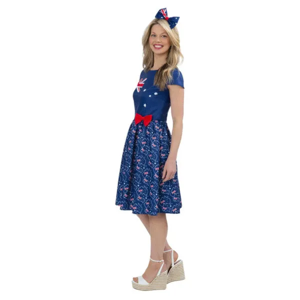 Ladies Australia Flag Costume