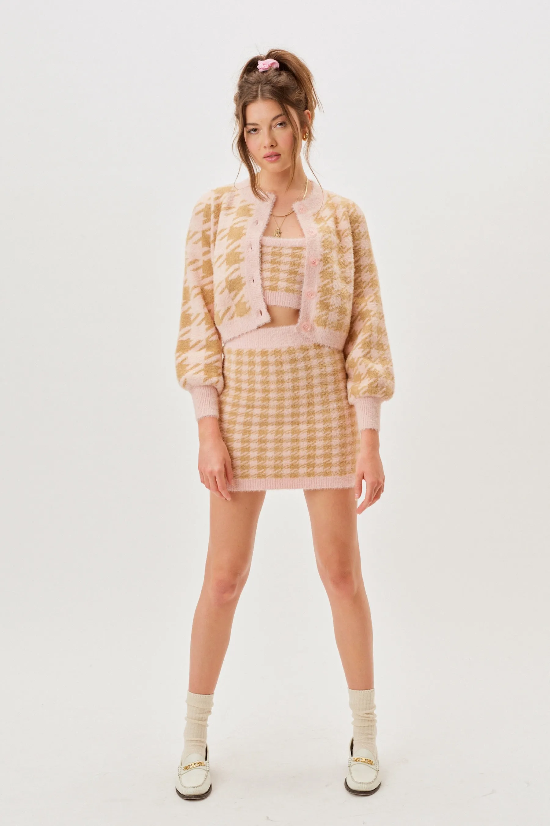 Light Pink Cher Mini Skirt