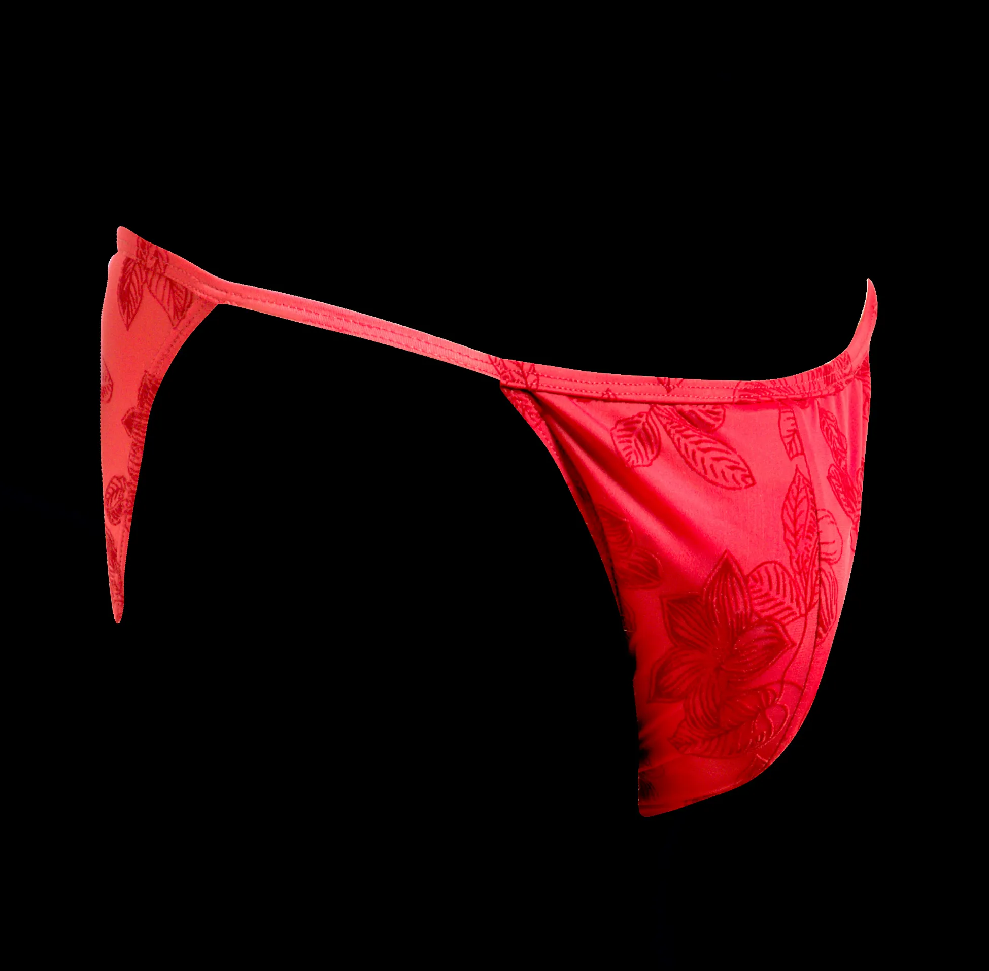 Luxury Bikini Tanga Red by Etseo