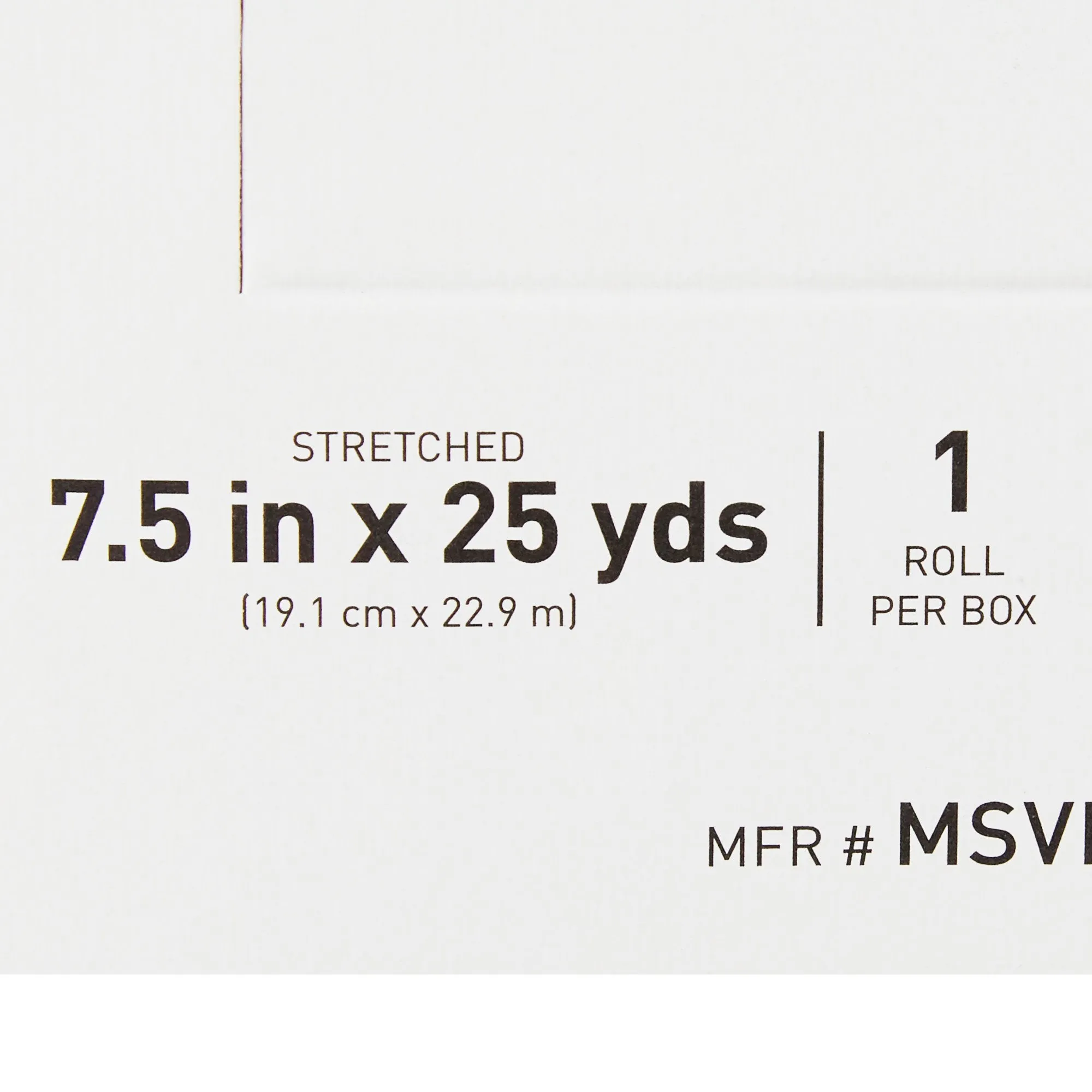 McKesson Tubular Elastic Retainer Net, 7.5 Inch X 25 Yards - Size 2