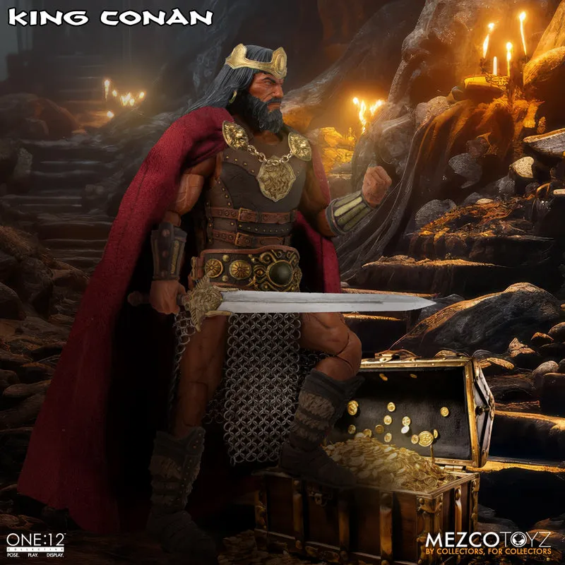 Mezco One 12 King Conan Action Figure