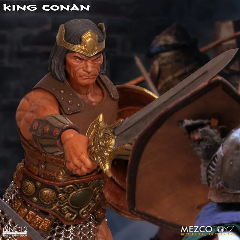 Mezco One 12 King Conan Action Figure