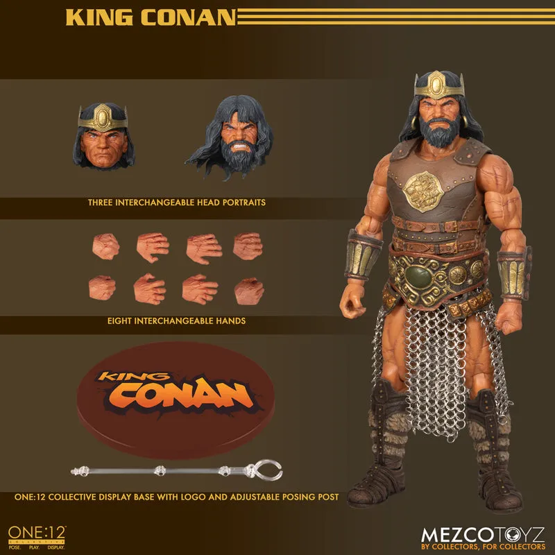 Mezco One 12 King Conan Action Figure
