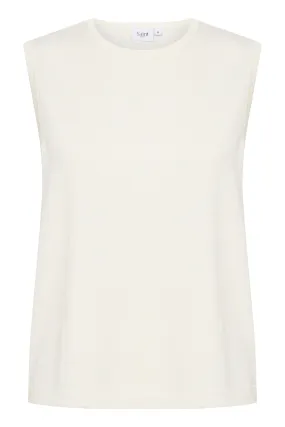 Mila Knitted Vest - Ice