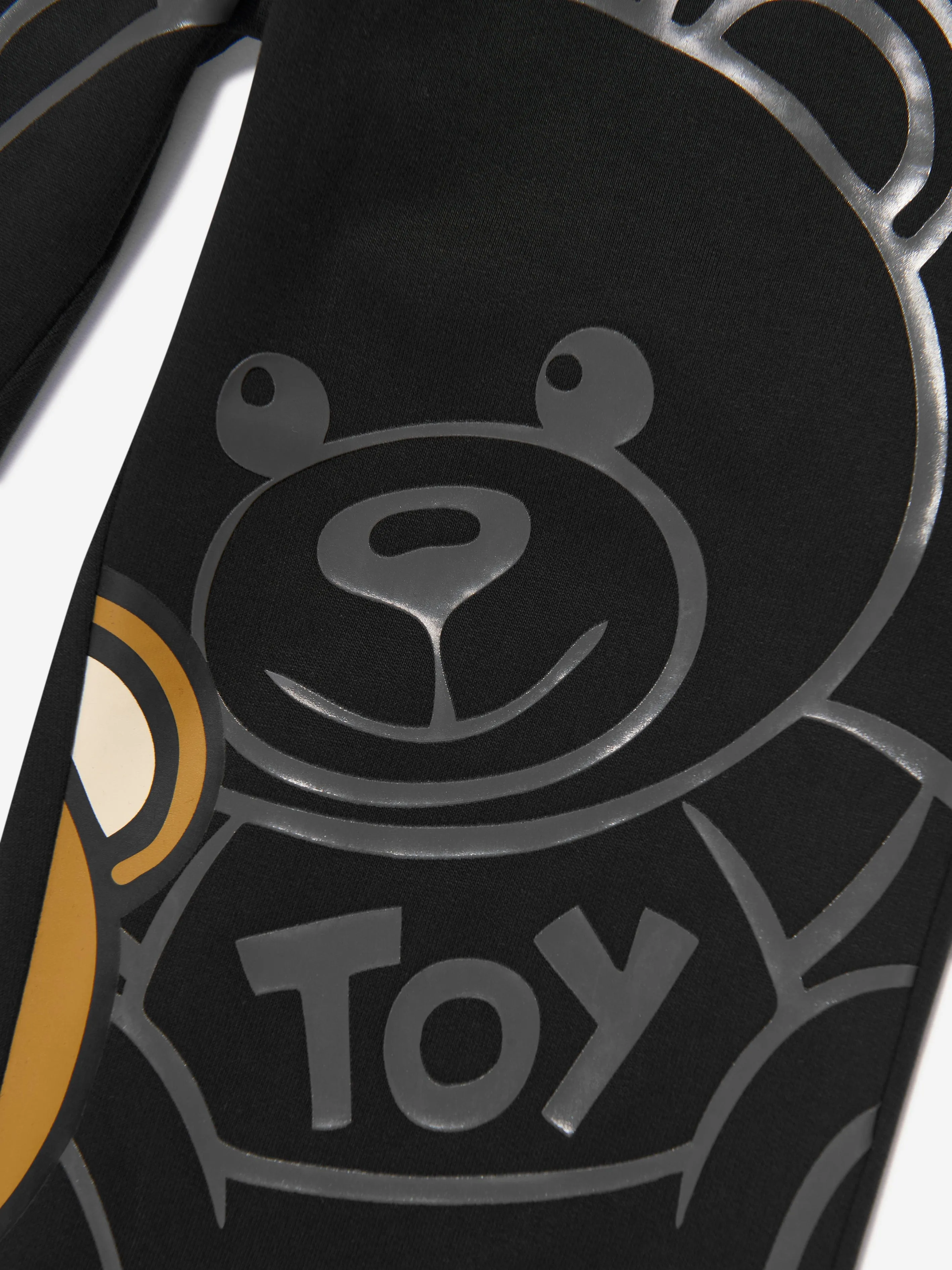 Moschino Kids Teddy Bear Joggers in Black