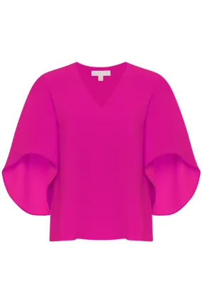 Nina Top Carmine Pink