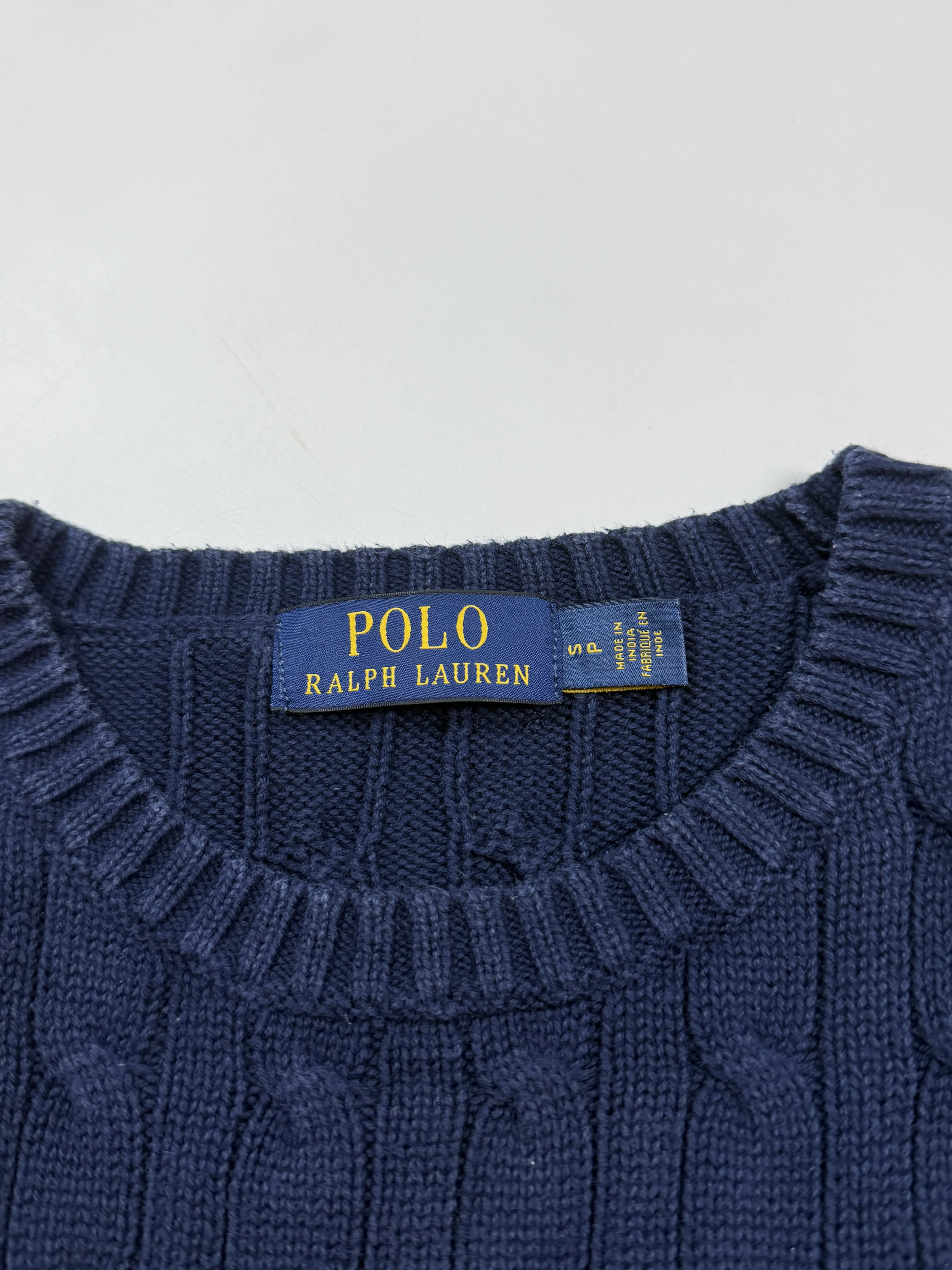 Polo Ralph Lauren cable knit sweater (S)