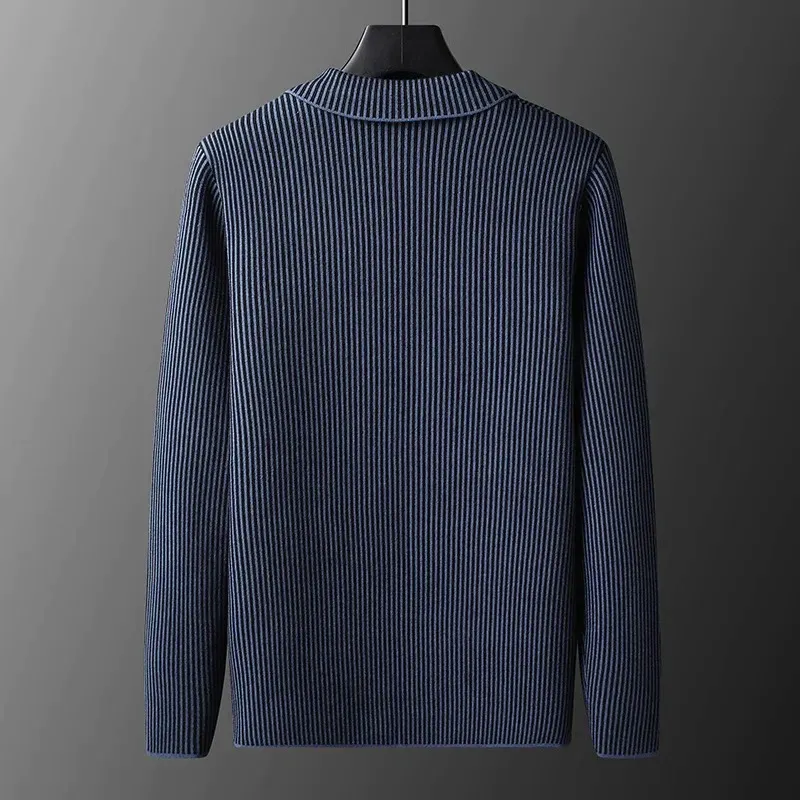 PRESTIGE VEST IN FÉLIX-NOÎR JACQUARD KNIT