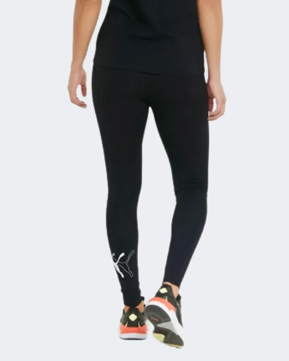 Puma Power Graphic Women Lifestyle Tight Black