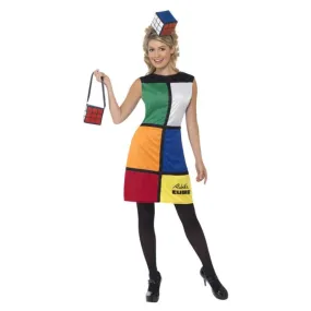 Rubiks Cube Costume with Headband