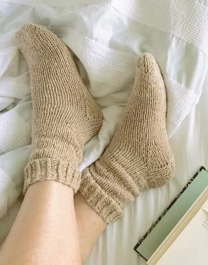 Siesta Socks Knitting Kit, Wool Couture