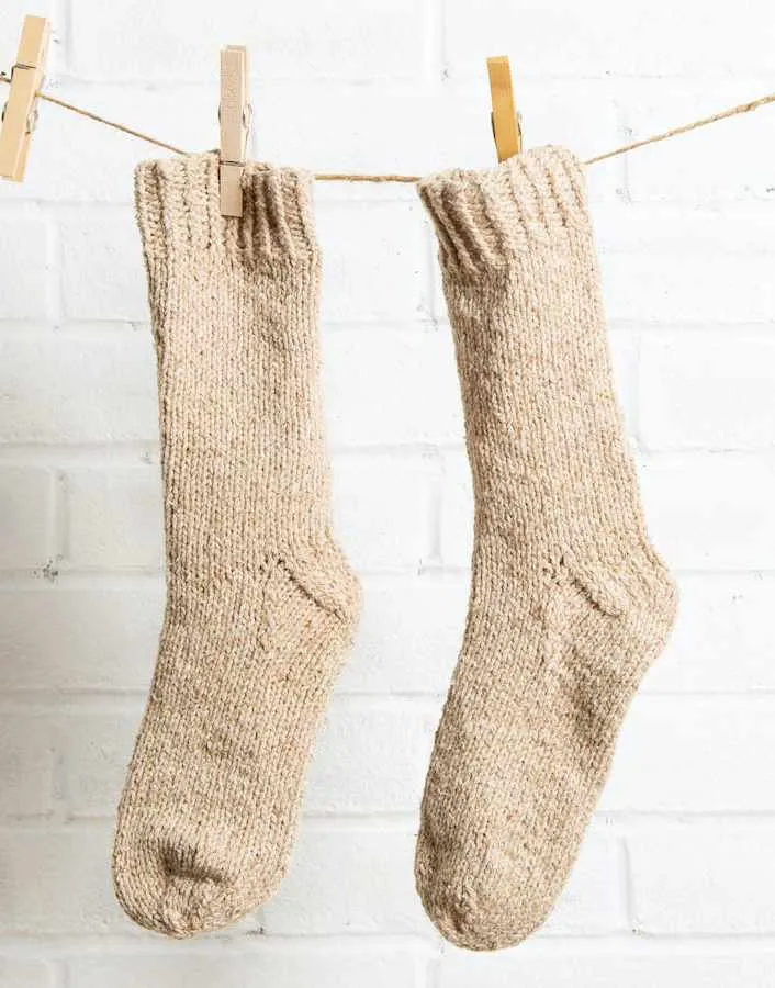 Siesta Socks Knitting Kit, Wool Couture