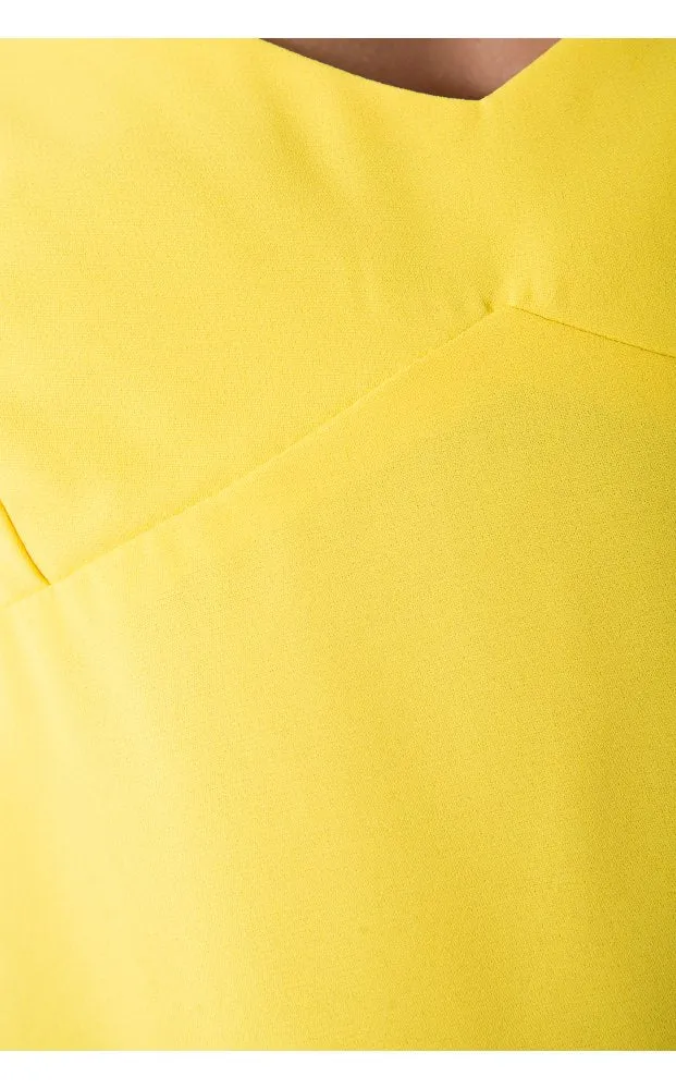 Siesta Yellow Pom Camisole Top