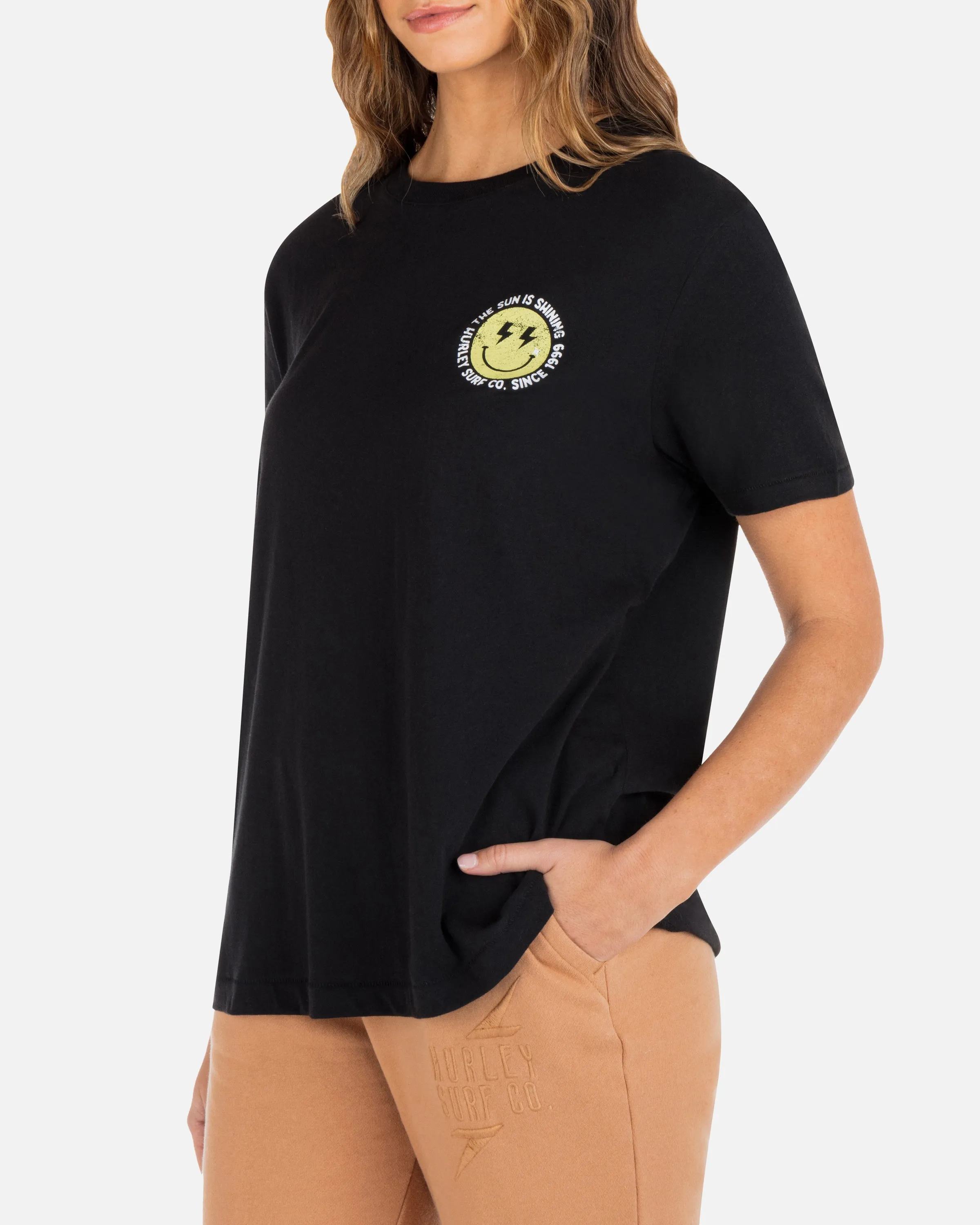 Sunshine Smiley Girlfriend Tee